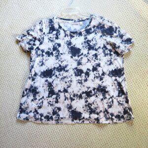 LOGO Lori Goldstein Tie Dye Tee Shirt